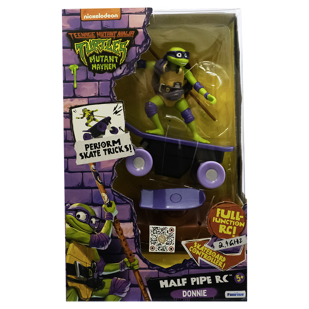 Tartarugas Ninja Figura Donatello c/ Skate RC - Autobrinca Online